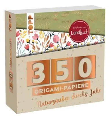 Produktbild von 350 Origamiblock Faltzauber durchs Jahr