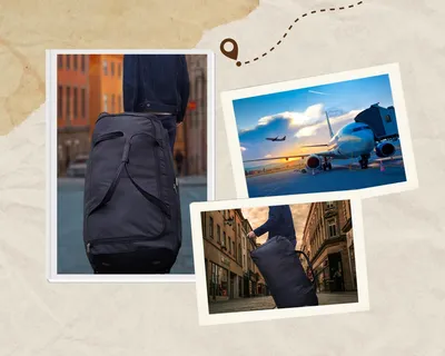 Imagen del producto de Maleta de viaje con ruedas, de 90 cm, con capacidad de 182 litros, ideal para viajes y actividades deportivas