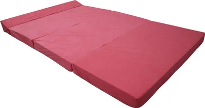 Obrázek produktu pro Natalia Spzoo - Skládací matrace 200 x 120 x 10 cm pro klidný spánek - Skládací matrace s podhlavníkem a snímatelným potahem - RŮŽOVÝ