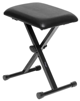 Image de Stagg KEB-A10 Chaise de piano en métal noir