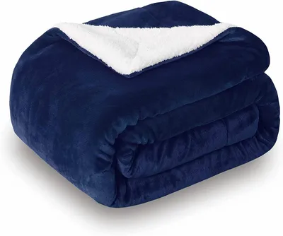 Productafbeelding van Elzusha - Sherpa Plaid, Dubbelzijdig en Extra Warm, 150 x 200 cm