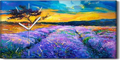 Produktbild von Dekor Leinwand Uhr Wandbilder Geräuschlos Kunstdruck 60x30 - weiße Hände