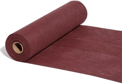 Immagine prodotto di Tovaglia in pile sottile 30 cm x 25 m, poliestere grigio chiaro
