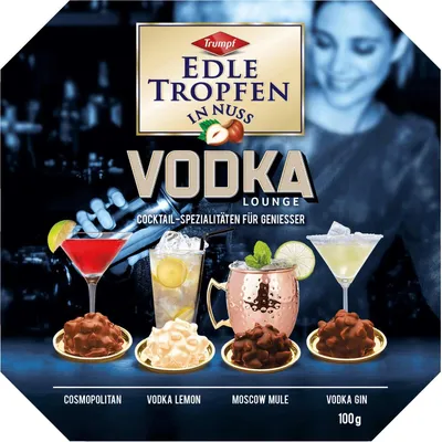 Produktbild von Trumpf - Edle Tropfen in Nuss - Vodka 100g