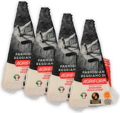 Produktbild von Agriform PARMIGIANO REGGIANO DOP Parmesan Italienischer-Hartkäse 4x 0,2 KG