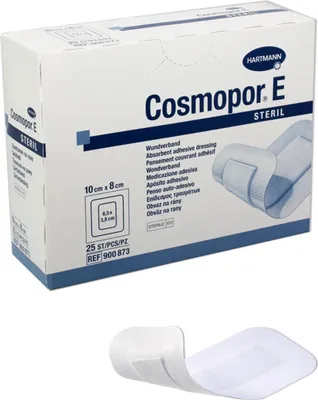 Produktbild von Hartmann Cosmopor® E Wundpflaster steril 25 Stück 10 x 8 cm