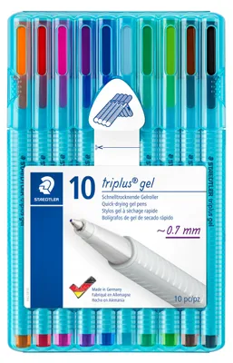 Produktbild von Staedtler Gelroller triplus 10ST Box