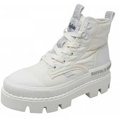 Produktbild von Buffalo RAVEN HI Schnürstiefelette Weiß