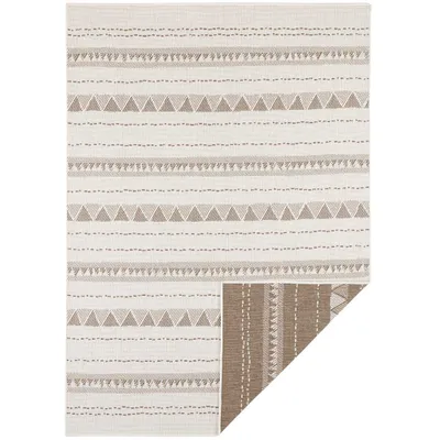 Produktbild von In- & Outdoor Wendeteppich Bahamas Braun Creme, Größe:160x230 cm
