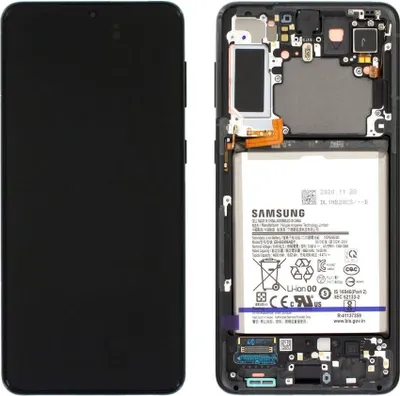 Produktbild von Samsung Galaxy S21+ Original-Display mit Akku - Schwarz