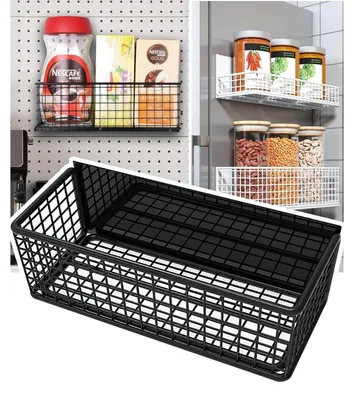 Produktbild von Magnetisches Gewürzregal Küchenorganizer Kühlschrank Regal Schwarz