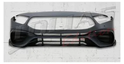 Imagen del producto de Parachoques delantero para Mercedes Clase A W177, modelo hatchback (coupé) V177, berlina, años de fabricación 2018-2022, diseño A45.