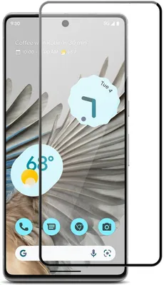 Produktbild von Mobigear Premium  Google Pixel 8 Panzerglas Gehärtetes Glas Displayschutz - Hüllenfreundlich - Schwarz