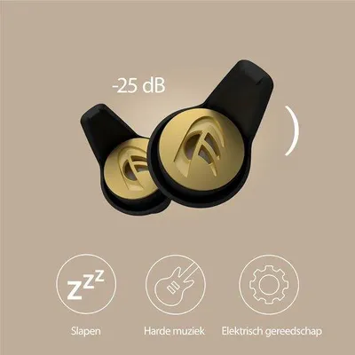 Produktbild von Ohrstöpsel -25 dB Schlafen HörSchutz weich Medizinisch 4 Größen