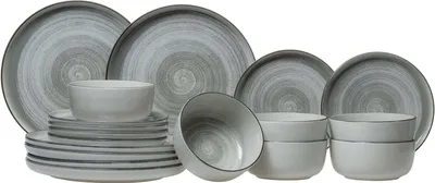 Obrázek produktu pro Sada nádobí Cosy & Trendy Baltic Grey - 18 kusů / 6 osob