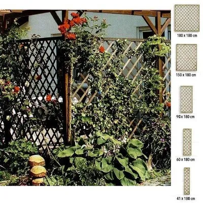 Produktbild von Rankgitter Rankhilfe Rankgerüst KDI Rankzaun - 180 x 90 cm