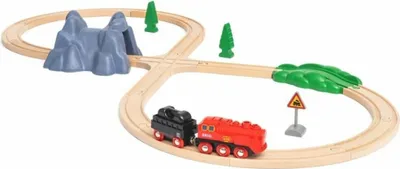 Obrázek produktu pro Brio World SPIELEVERLAG GMB BRIO Battery Steam Locomotive Set