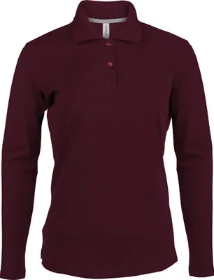 Produktbild von Kariban Damen Piqué Poloshirt Langarm