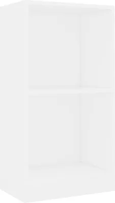 Produktbild von Bücherregal 40x24x75 cm - Weißes Holz Bücherregal für Bücher und Stauraum