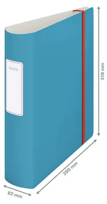 Produktbild von Leitz 10380061, A4, Hartschaumstoff, Blau, 500 Blätter, 80 g/m², 8,2 cm
