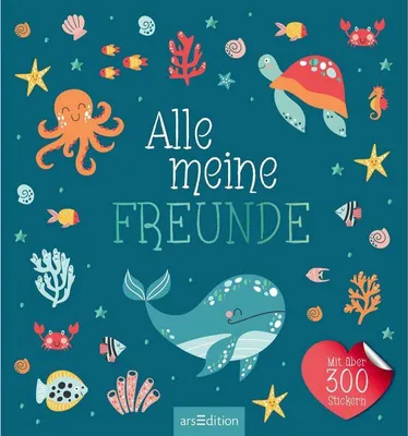 Produktbild von Alle meine Freunde - Meer | Mit über 300 Stickern