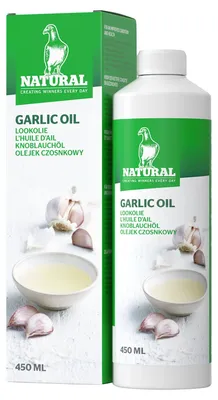 Produktbild von Knoblauchöl Nahrungsergänzungsmittel für Vögel 450 ml