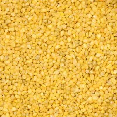 Image de Granulés décoratifs jaunes en Ø 2 - 3 mm pour verres, vases Décoration à disperser