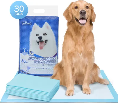 Produktbild von Nobleza -30 x Ultra saugfähige Hunde Trainingsunterlagen Welpenunterlage Welpen Toilettenmatte, 60 * 90cm