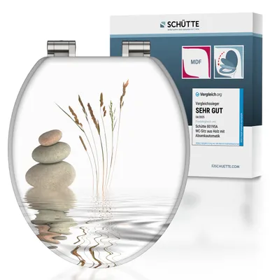 Produktbild von SCHÜTTE MDF WC Sitz BALANCE, Toilettendeckel mit Absenkautomatik