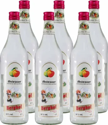 Produktbild von Berghof Obstwasser (6 x 1,0L)