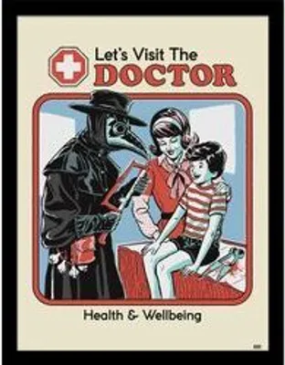 Produktbild von Steven Rhodes - The Doctor - Gerahmter Kunstdruck