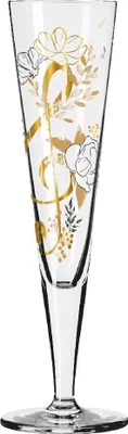 Produktbild von Ritzenhoff 1071045 Champagnerglas #45 GOLDNACHT Champus Melina Sparschu 2025 in Geschenkbox