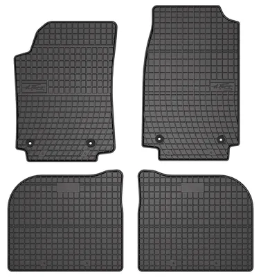 Zdjęcie produktu dla Dywaniki gumowe do Audi A6 C4 1994-1997 (sedan/kombi/van) – 4 szt., czarne, dopasowane – Wielganizator SolidPRO