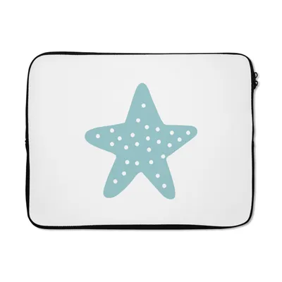 Produktbild von MuchoWow® Laptop Hülle 15 Zoll Stern - Punkte - Pastell - Mädchen - Jungen - Kinder Laptoptasche - Laptoptasche - Sleeve - Rundum-Schutz