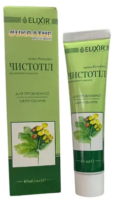 Obrázok produktu pre Krémový balzam "Lastovičník extrakt" čistotel - Elixir - 40 ml