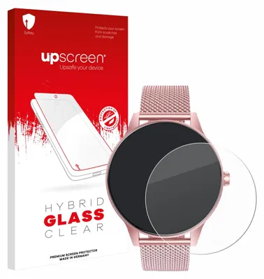 Produktbild von upscreen Schutzglas für TAOLOON Smartwatch 1.27" Schutzfolie Panzer Folie Glas Display Schutz klar