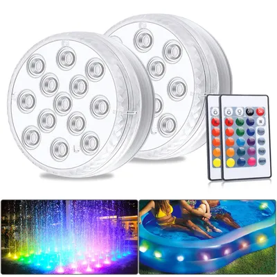 Productafbeelding van Tub Verlichting, 13 LEDS RGB Onderdompelbare Zwembadverlichting