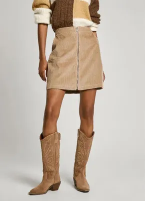 Produktbild von Pepe Jeans Cassie Kurzer Rock Beige S Damen Beige S
