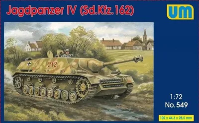 Produktbild von Unimodels UM549 - 1:72 Jagdpanzer IV (Sd.Kfz.162) - Neu