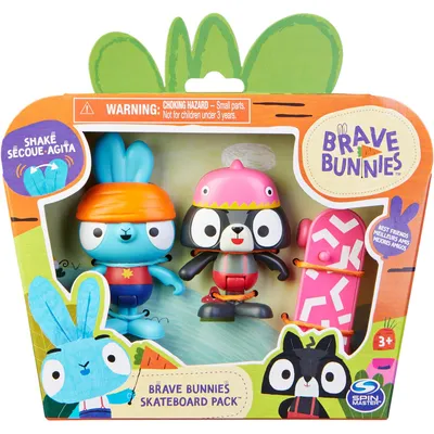 Produktbild von Brave Bunnies -  Schatzsuche mit Boo Hase und Tiger (mit 2 Actionfiguren und 1 Schatzkiste als Zubehör, Spielzeug für Kinder ab 3 Jahren, Basic Figuren Set)