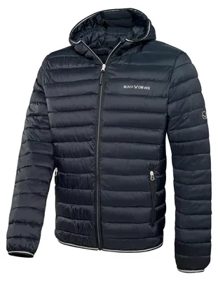 Produktbild von BLACK CREVICE- Herren Steppjacke mit Kapuze | Schwarz | Größe L