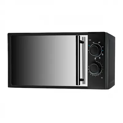 Image de Four à micro-ondes Cecotec, tout noir, avec fonction grill, 700 W, noir