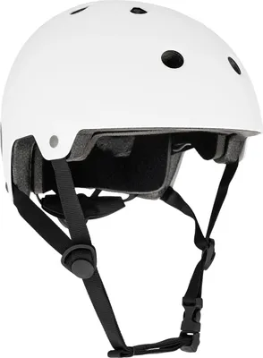 Produktbild von ATTABO Genes Helm L Weiß für Skateboard Scooter Rollschuh ABS Schale 11 Belüftungslöcher Verstellbar