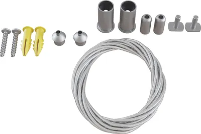 Image de Maytoni MAGNET Suspension de rails électriques par câble argenté