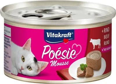 Produktbild von Lebensmittel für Kartoffeln Vitakraft Poésie Mousse Carne de vacuno 85 g