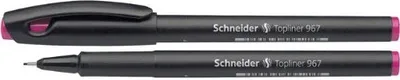 Produktbild von Schneider Fineliner Topliner 967 pink, Strichstärke 0,4 mm