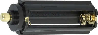 Produktbild von vhbw 3 Micro / AAA-Akkus auf 18650-Zelle Adapter für Taschenlampen - 2,2 x 6,6 cm Schwarz