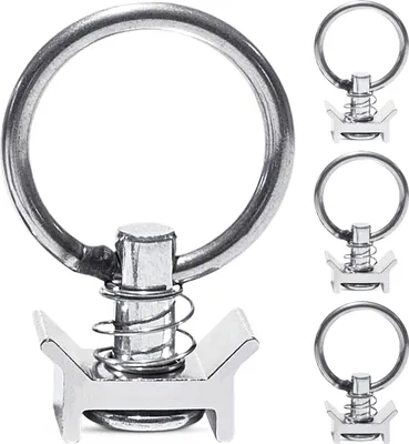Produktbild von Safetytex Single Endfitting Zurrring für Airlineschiene Endbeschlag 4 Stück