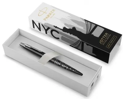 Obrázek produktu pro Parker Jotter, Spona, Kuličkové pero, Doplnitelný, Modrá, 1 kusů, Střední