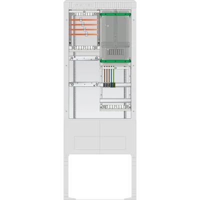 Produktbild von Zähleranschlusssäule 1ZP, 4-polig. IP54 - Ausgestatteter Zählerkasten IP44 1710x583mm